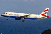 British Airways Airbus A320-232 (G-GATM) at  Gran Canaria, Spain