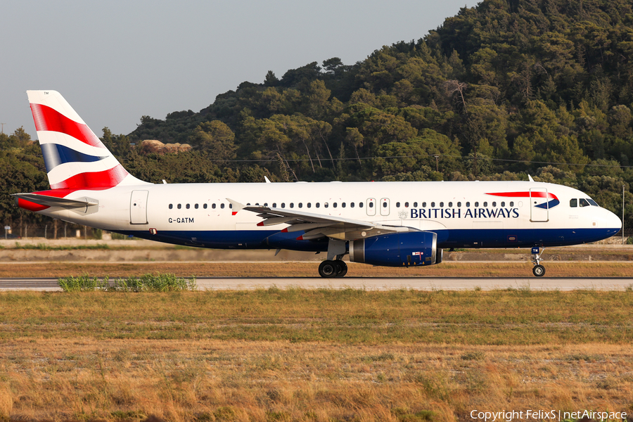 British Airways Airbus A320-232 (G-GATM) | Photo 581792