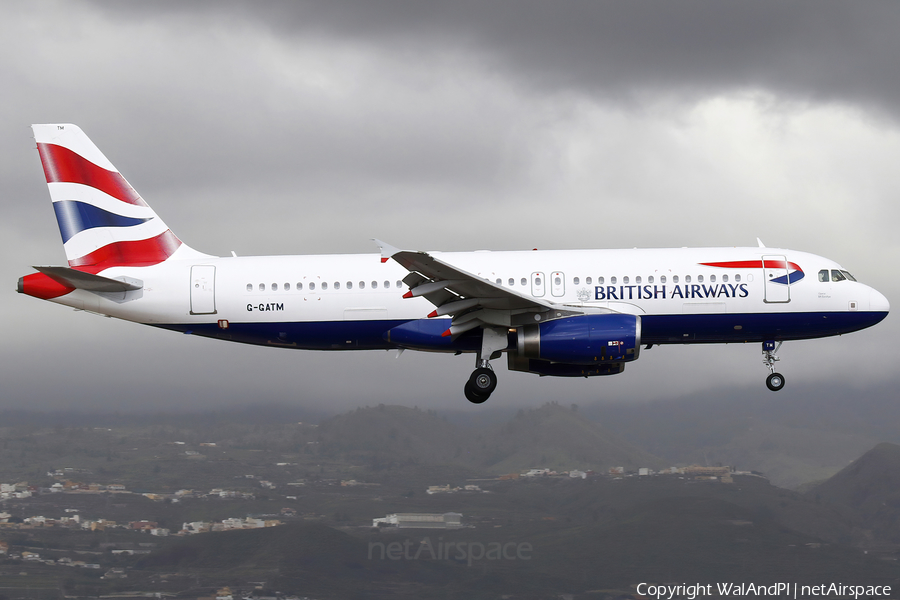 British Airways Airbus A320-232 (G-GATM) | Photo 554228