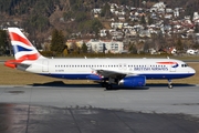British Airways Airbus A320-232 (G-GATN) at  Innsbruck - Kranebitten, Austria