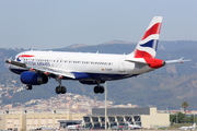 British Airways Airbus A320-232 (G-GATP) at  Barcelona - El Prat, Spain