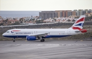 British Airways Airbus A320-232 (G-GATR) at  Tenerife Sur - Reina Sofia, Spain