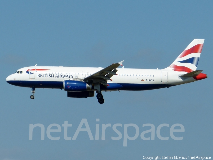 British Airways Airbus A320-232 (G-GATS) | Photo 124792