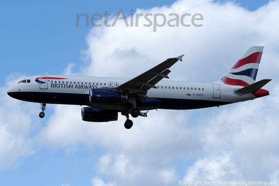 British Airways Airbus A320-232 (G-GATS) | Photo 535095