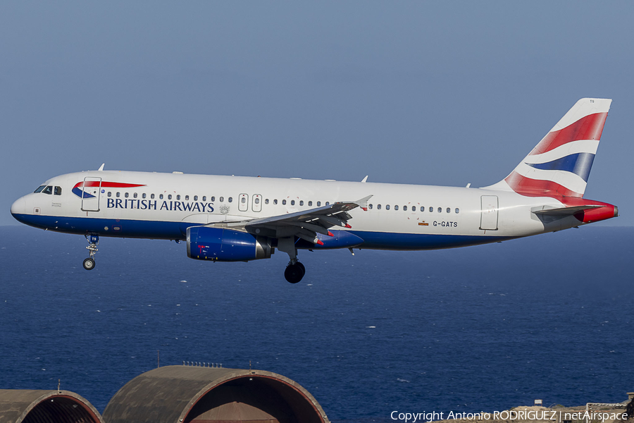 British Airways Airbus A320-232 (G-GATS) | Photo 622567