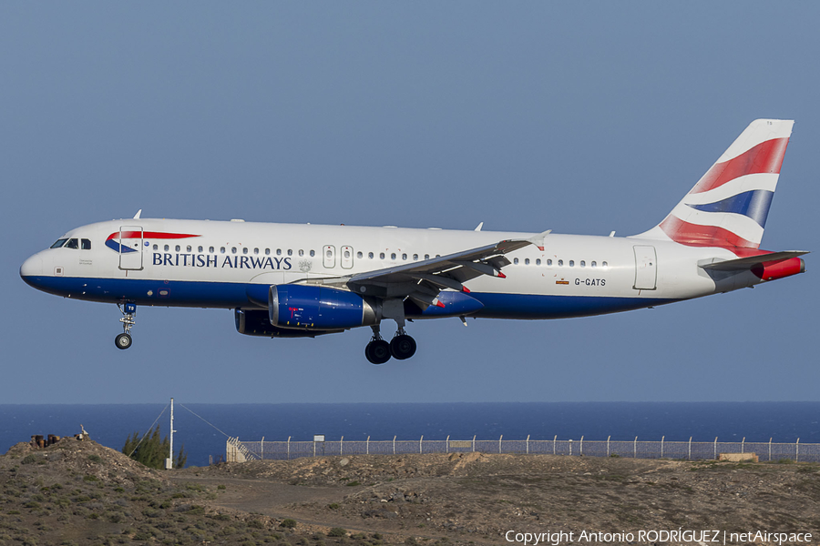 British Airways Airbus A320-232 (G-GATS) | Photo 622609