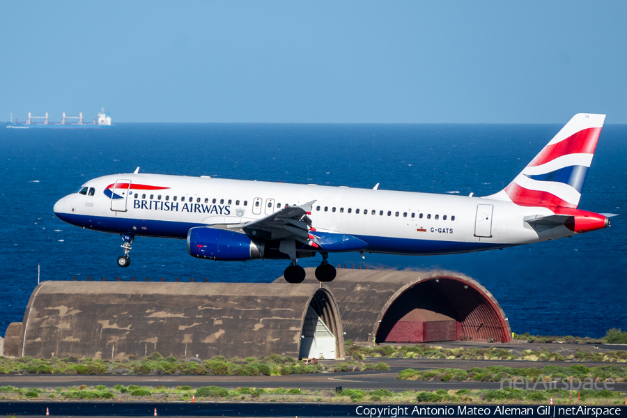 British Airways Airbus A320-232 (G-GATS) | Photo 622972