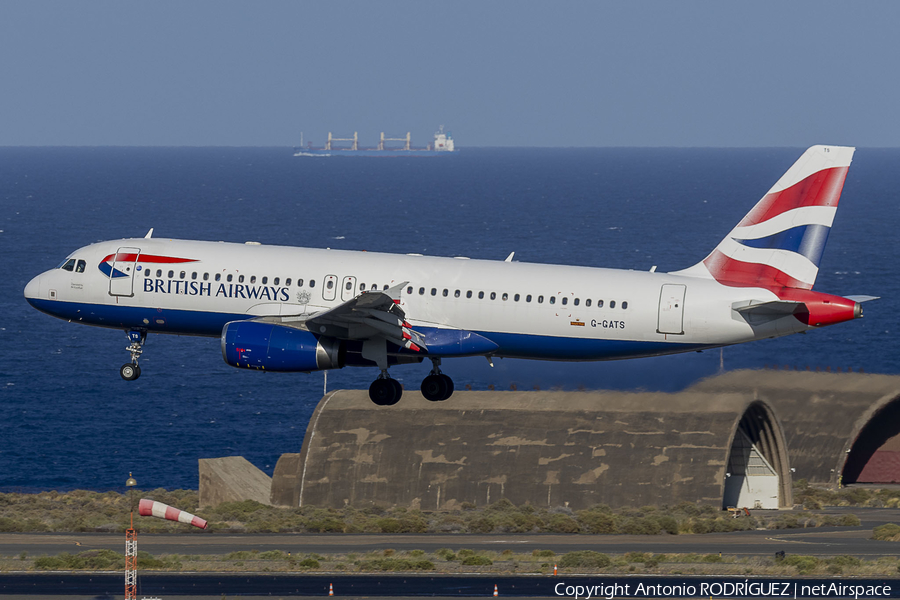 British Airways Airbus A320-232 (G-GATS) | Photo 623873