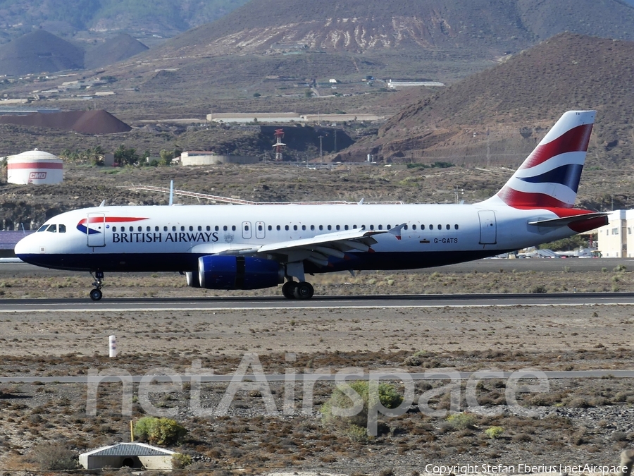 British Airways Airbus A320-232 (G-GATS) | Photo 269541