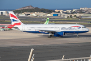 British Airways Airbus A320-232 (G-GATU) at  Gran Canaria, Spain
