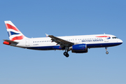 British Airways Airbus A320-232 (G-GATU) at  Warsaw - Frederic Chopin International, Poland