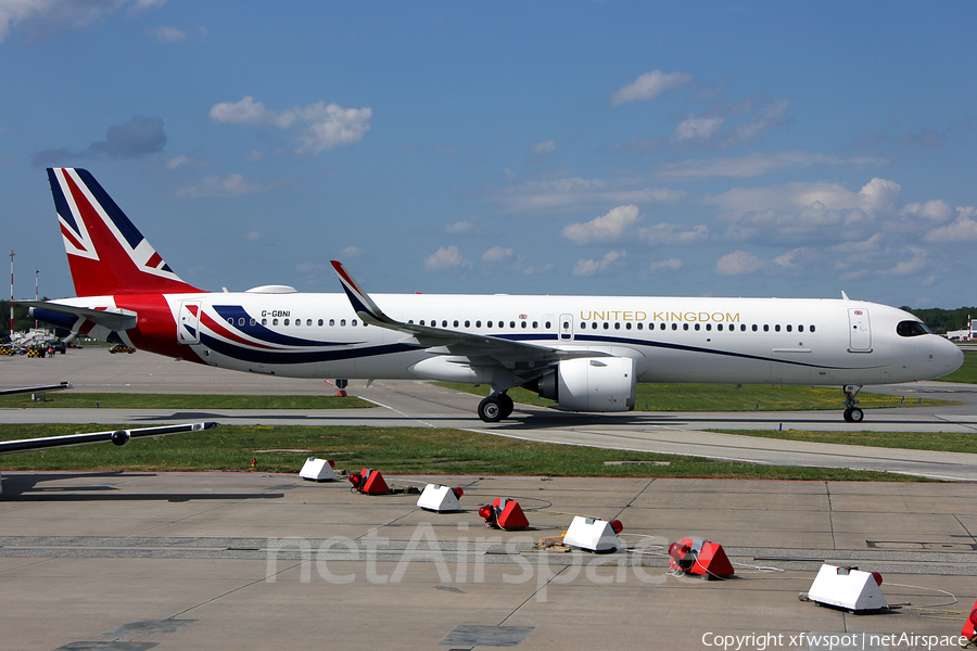 United Kingdom Government Airbus A321-253NX (G-GBNI) | Photo 507837