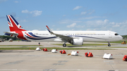 United Kingdom Government Airbus A321-253NX (G-GBNI) at  Hamburg - Fuhlsbuettel (Helmut Schmidt), Germany