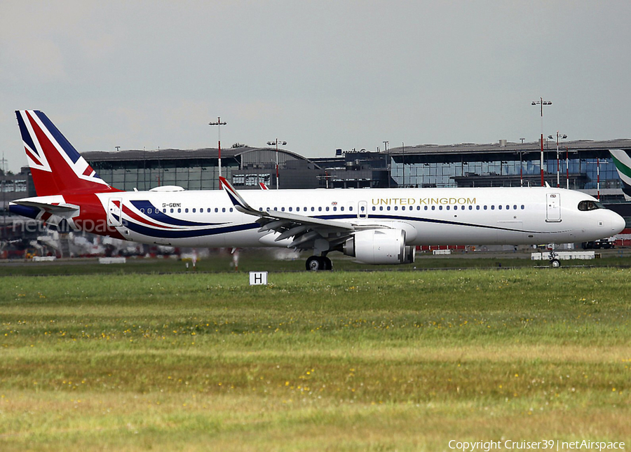 United Kingdom Government Airbus A321-253NX (G-GBNI) | Photo 522820