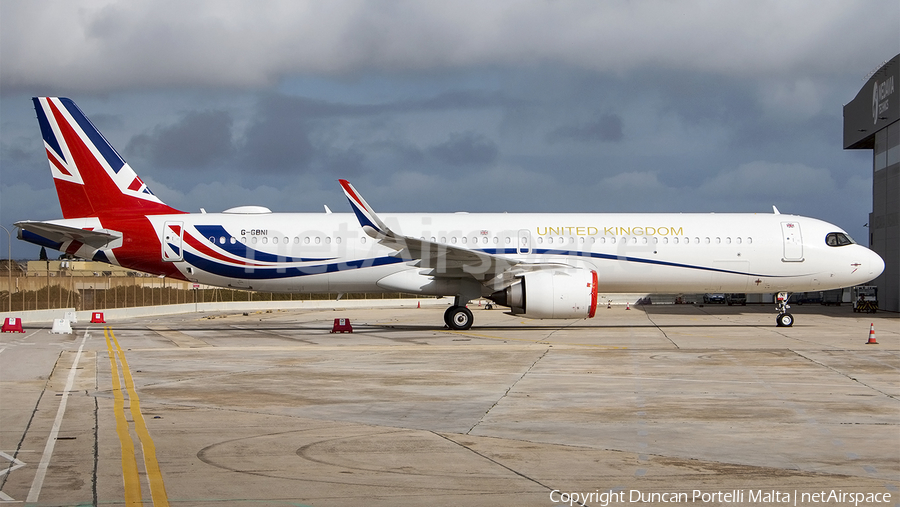 United Kingdom Government Airbus A321-253NX (G-GBNI) | Photo 550667