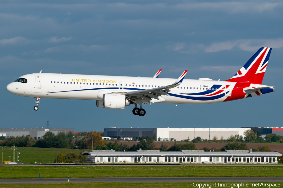 United Kingdom Government Airbus A321-253NX (G-GBNI) | Photo 531699