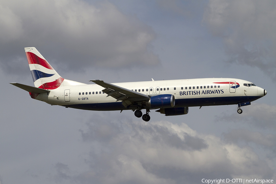 British Airways Boeing 737-436 (G-GBTA) | Photo 288115