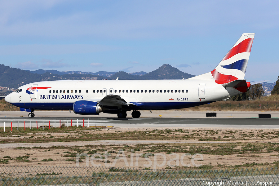 British Airways Boeing 737-436 (G-GBTB) | Photo 153405