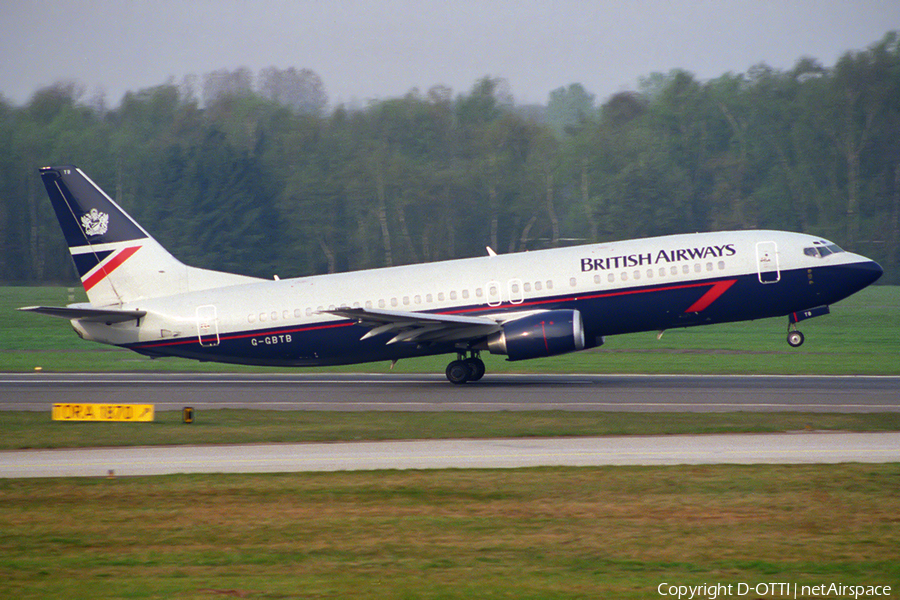 British Airways Boeing 737-436 (G-GBTB) | Photo 186956