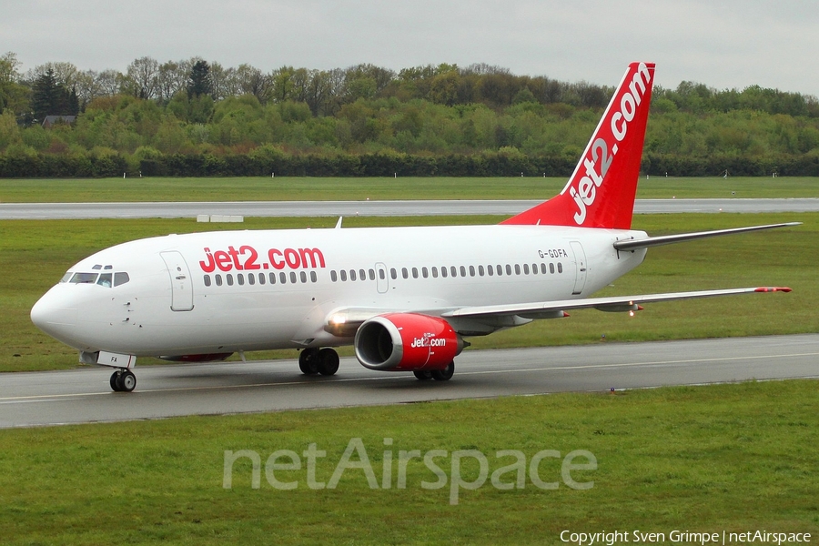 Jet2 Boeing 737-3G7 (G-GDFA) | Photo 33229