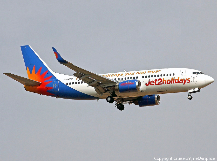 Jet2 Boeing 737-33A (G-GDFB) | Photo 129569