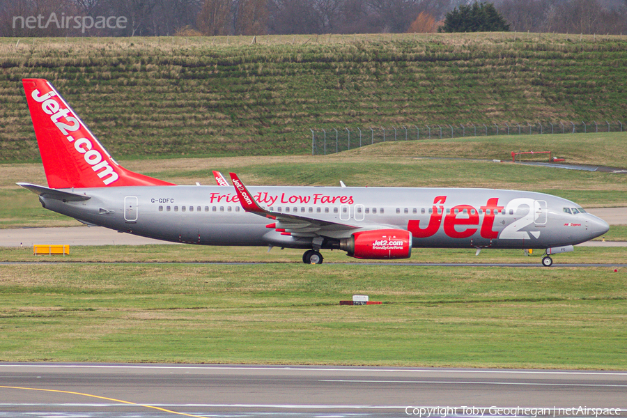 Jet2 Boeing 737-8K2 (G-GDFC) | Photo 392637