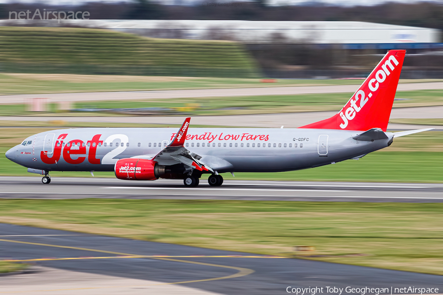 Jet2 Boeing 737-8K2 (G-GDFC) | Photo 413665