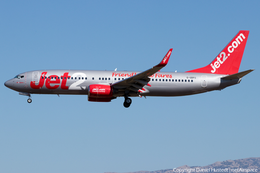 Jet2 Boeing 737-8K2 (G-GDFC) | Photo 534519