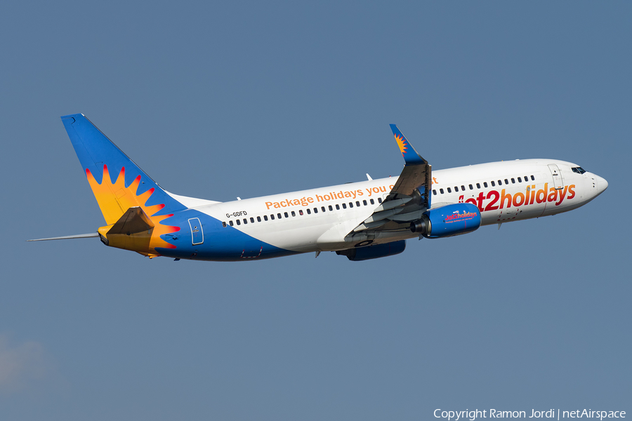 Jet2 Boeing 737-8K5 (G-GDFD) | Photo 203205