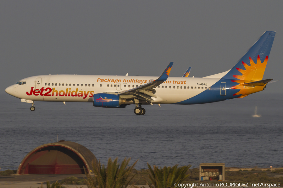 Jet2 Boeing 737-8K5 (G-GDFD) | Photo 156576