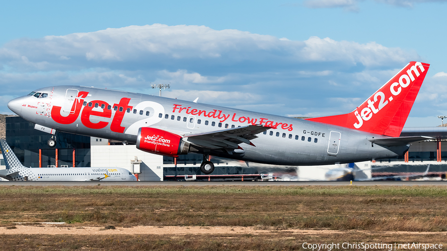 Jet2 Boeing 737-3Q8(BDQC) (G-GDFE) | Photo 292567