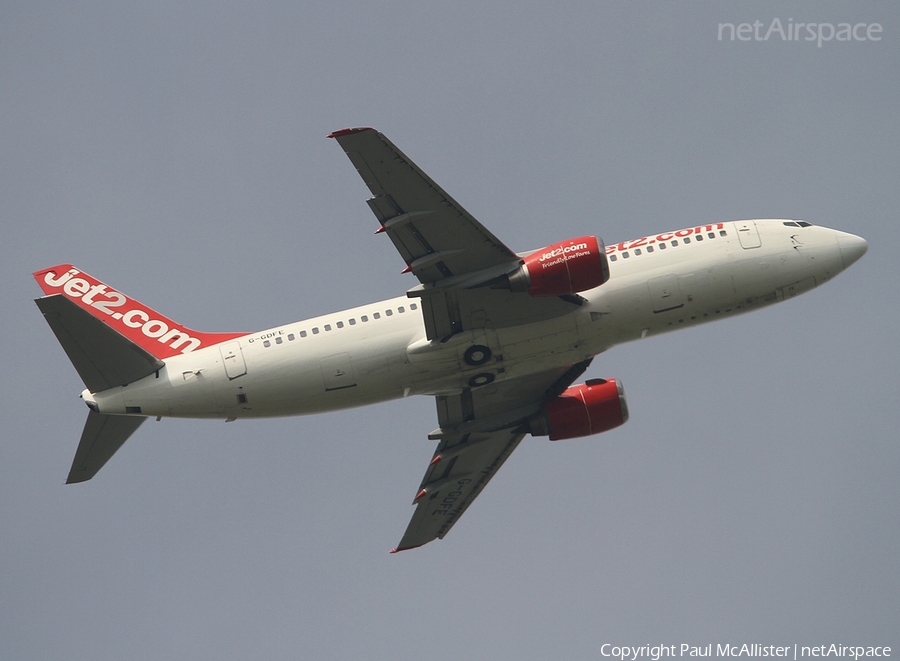 Jet2 Boeing 737-3Q8(BDQC) (G-GDFE) | Photo 9727