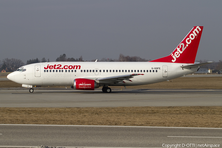 Jet2 Boeing 737-3Q8(BDQC) (G-GDFE) | Photo 376364