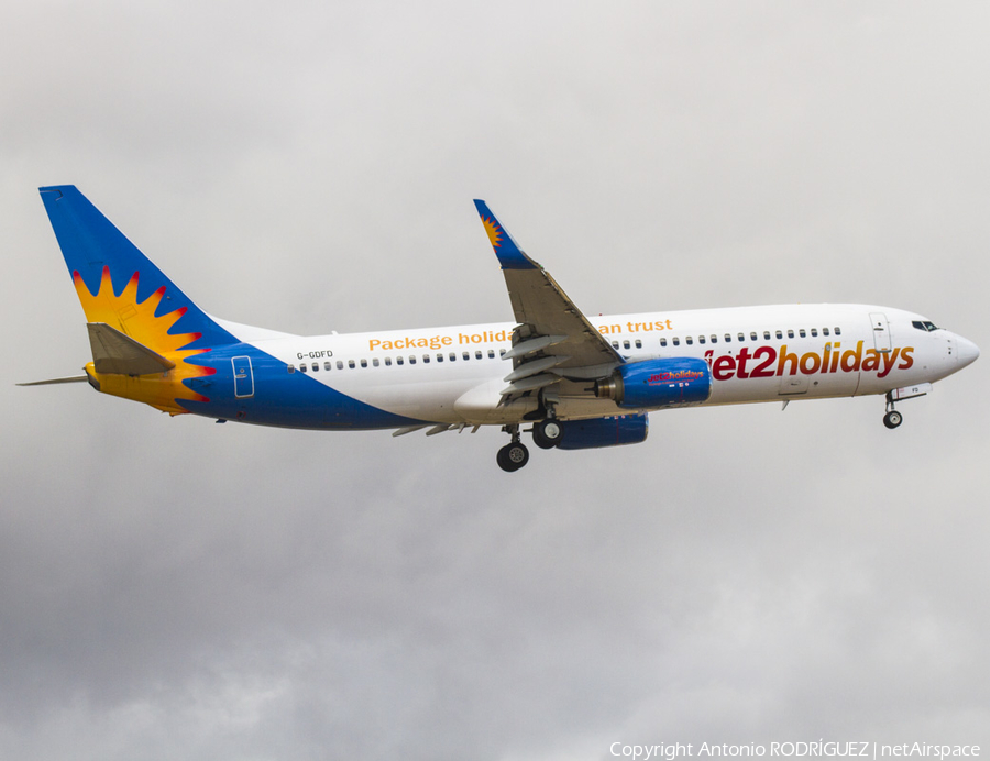 Jet2 Boeing 737-36Q (G-GDFG) | Photo 130054