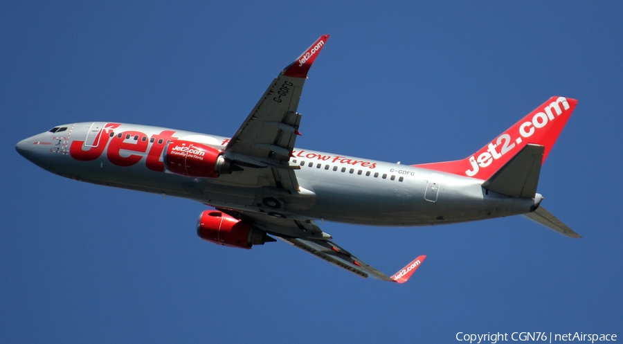 Jet2 Boeing 737-36Q (G-GDFG) | Photo 507766