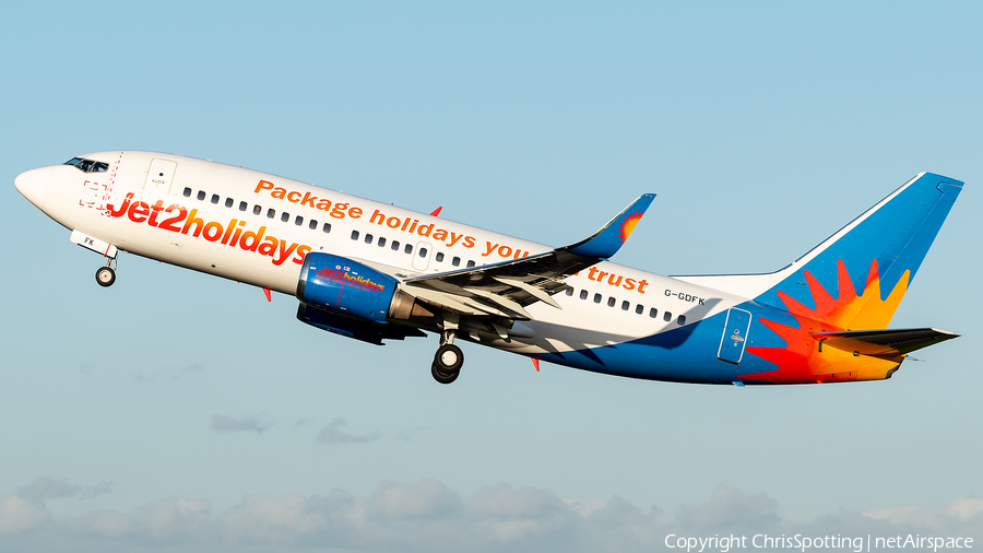 Jet2 Boeing 737-36N (G-GDFK) | Photo 259578