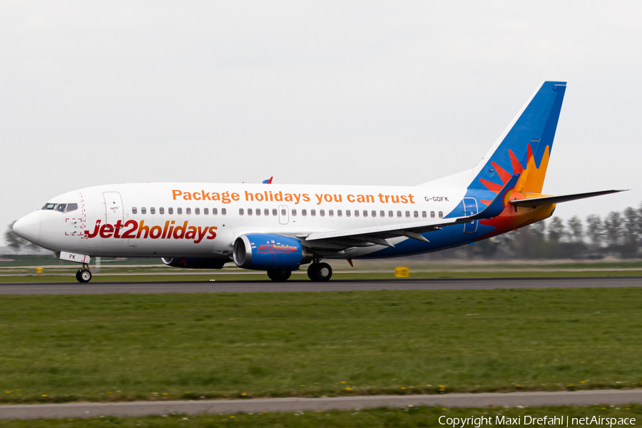 Jet2 Boeing 737-36N (G-GDFK) | Photo 510678
