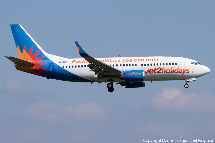 Jet2 Boeing 737-36N (G-GDFK) | Photo 512404