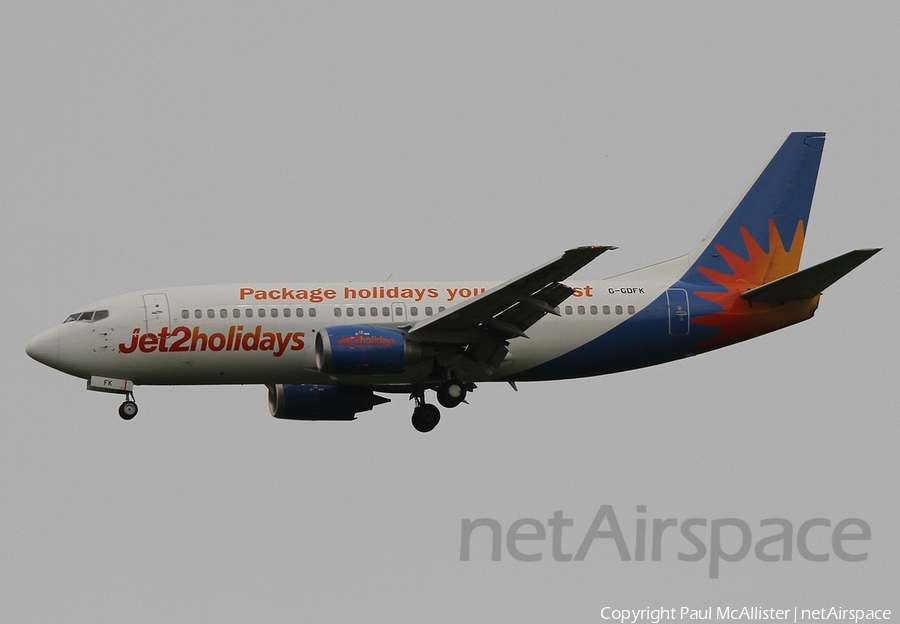 Jet2 Boeing 737-36N (G-GDFK) | Photo 8030