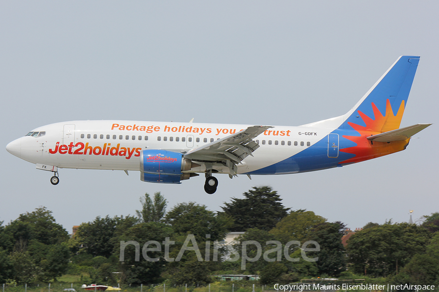 Jet2 Boeing 737-36N (G-GDFK) | Photo 45221