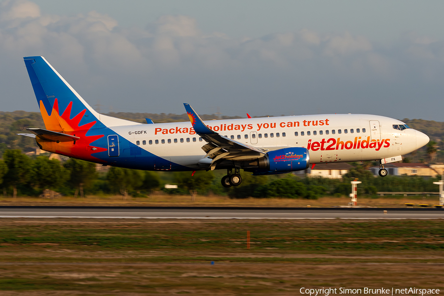 Jet2 Boeing 737-36N (G-GDFK) | Photo 628334