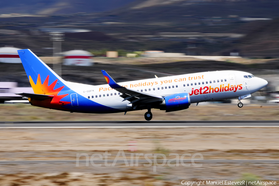 Jet2 Boeing 737-36N (G-GDFK) | Photo 518073