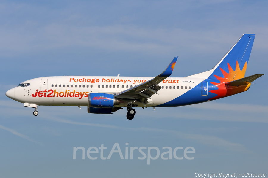 Jet2 Boeing 737-36N (G-GDFL) | Photo 179088