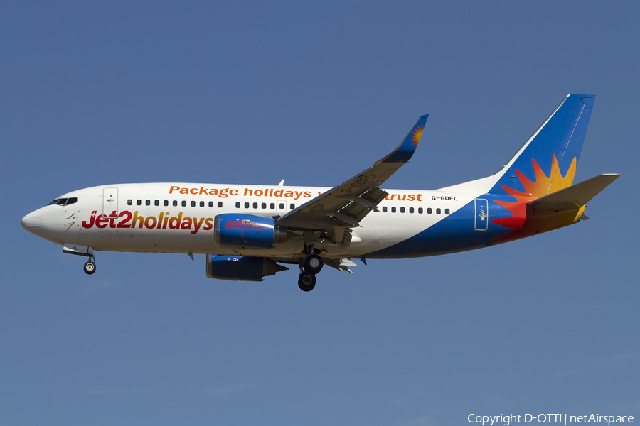 Jet2 Boeing 737-36N (G-GDFL) | Photo 414958