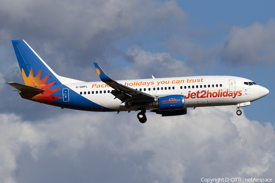 Jet2 Boeing 737-36N (G-GDFL) | Photo 533866