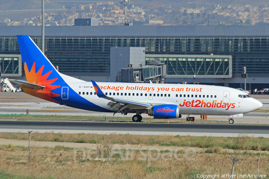 Jet2 Boeing 737-36N (G-GDFM) | Photo 306336