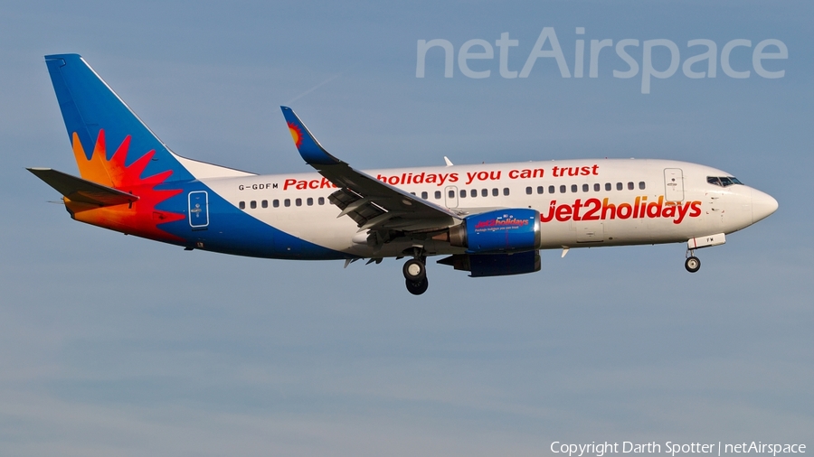 Jet2 Boeing 737-36N (G-GDFM) | Photo 167320