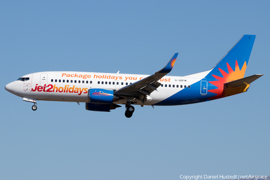 Jet2 Boeing 737-36N (G-GDFM) | Photo 534521