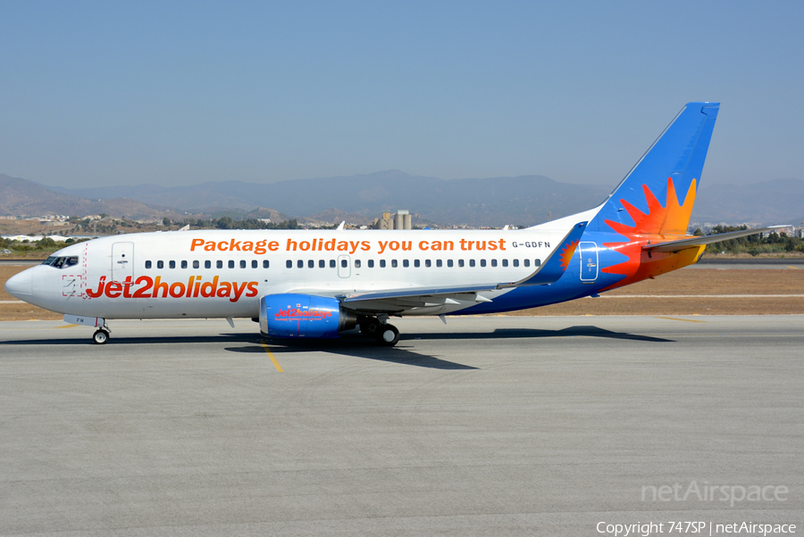 Jet2 Boeing 737-33V (G-GDFN) | Photo 195947