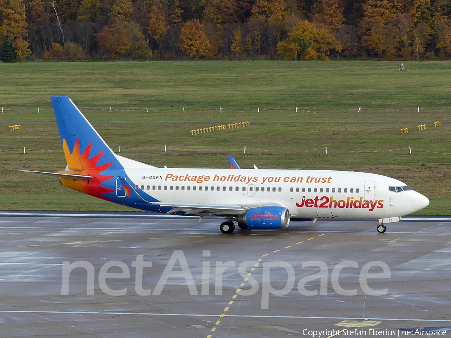Jet2 Boeing 737-33V (G-GDFN) | Photo 537412